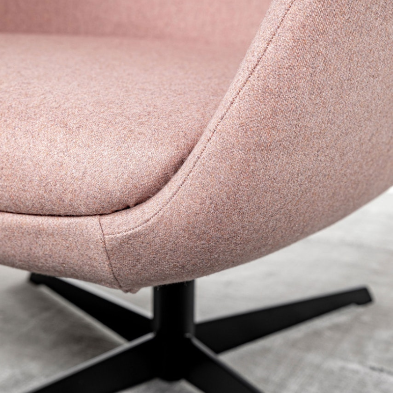 - BuzziQ Upholstered Lounge Chair and Ottoman - Muffle Acoustics Limited