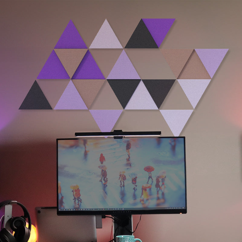 - FLUFFO SOFT SET | Acoustic Wall Panels - Triada (Pack of 20) - Muffle Acoustics Limited