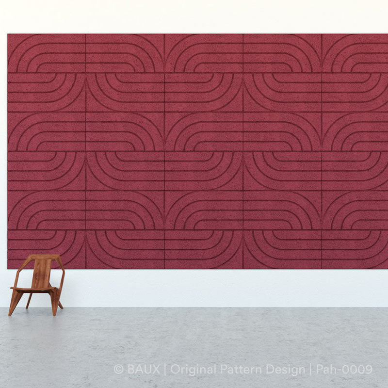 BAUX Curve Acoustic Wall Panel - Muffle Acoustics Limited