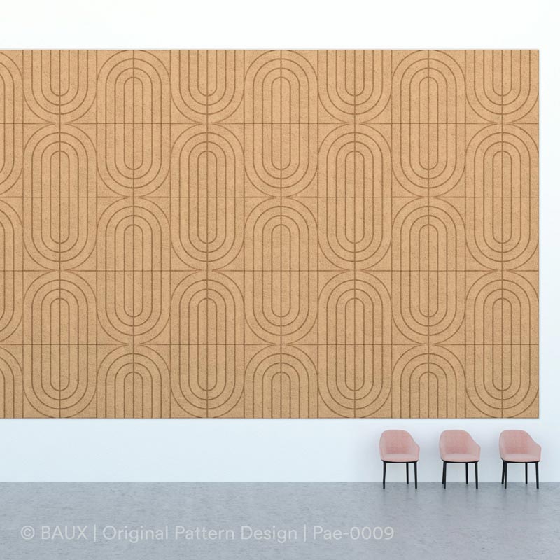 BAUX Curve Acoustic Wall Panel - Muffle Acoustics Limited
