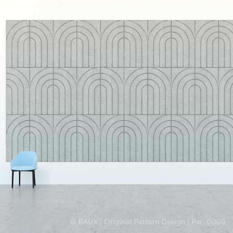 BAUX Curve Acoustic Wall Panel - Muffle Acoustics Limited