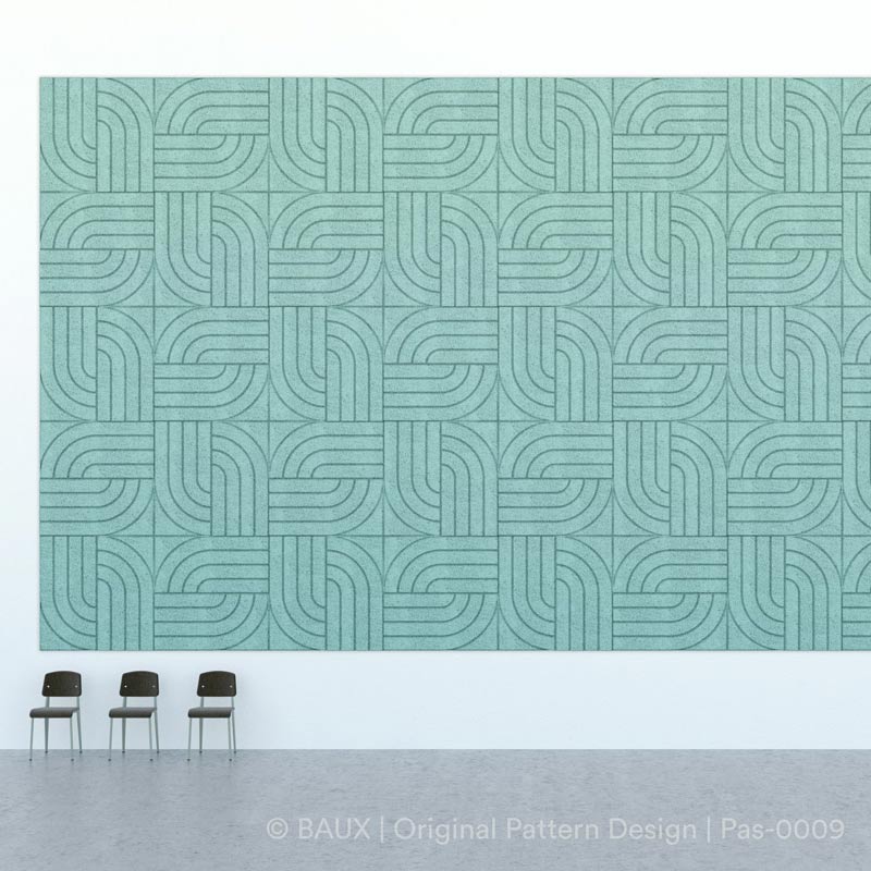 BAUX Curve Acoustic Wall Panel - Muffle Acoustics Limited