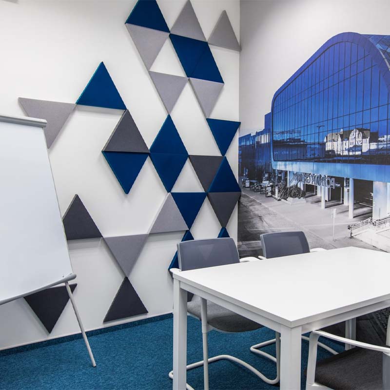 FLUFFO FIRE-RESIST Triada Acoustic Panel - Muffle Acoustics Limited