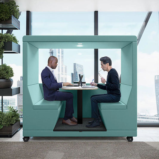 Yo-Yo Office - Yo-Yo Pod Half-Back Meeting Pod - Muffle Acoustics Limited