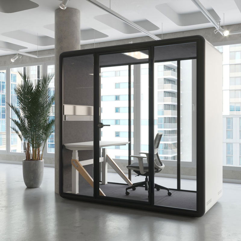 Koplus Duo Acoustic Meeting Booth - Muffle Acoustics Limited