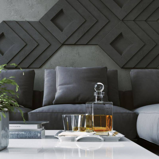 VHCT - VHCT 3D Concrete Wall Panel | Shadow - Muffle Acoustics Limited