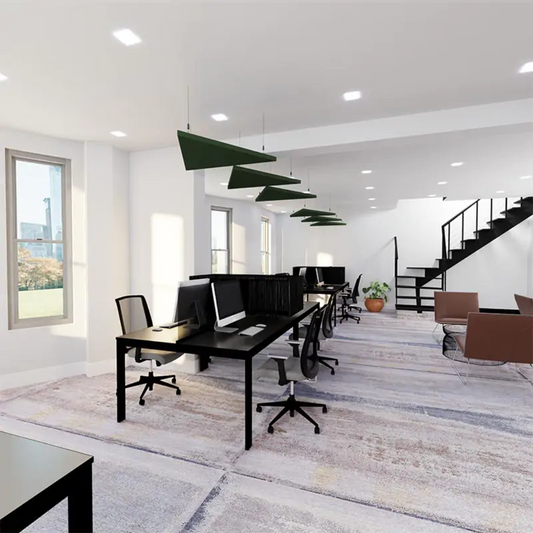 MuffleRaft | Triangle Acoustic Ceiling Raft