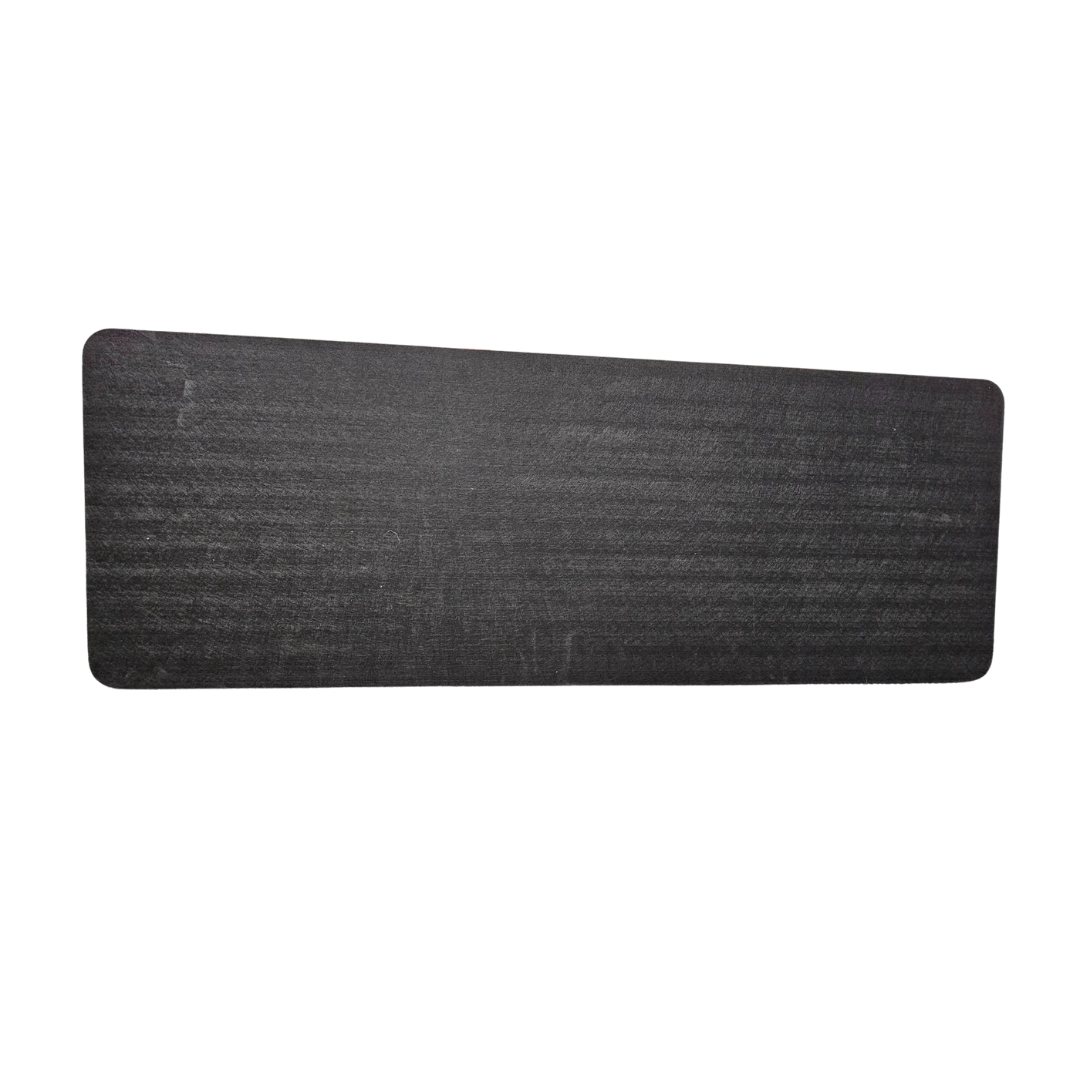 Black PET Acoustic Desk Screen (Pack of 3)