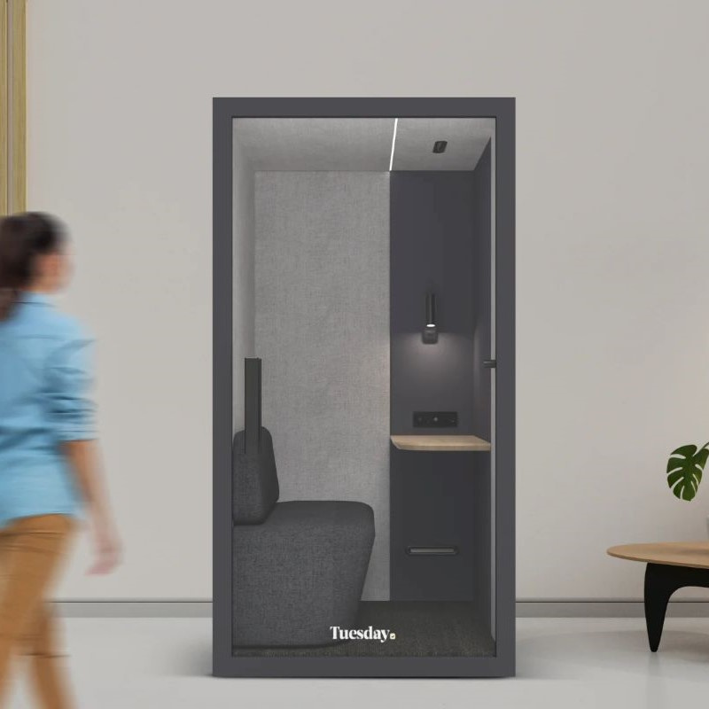 Bureau Tuesday Booth 2.0 Office Pod - Small – Muffle Acoustics Limited