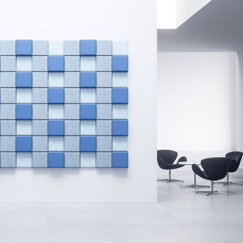 BAUX 3D Pixel Acoustic Wall Tile - Muffle Acoustics Limited