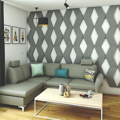 FLUFFO SOFT Chevron 3D Acoustic Panel - Muffle Acoustics Limited