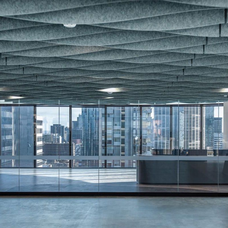 Autex Rafts Autex | Frontier™ Talus Acoustic Ceiling Baffle (Sold in Packs ...