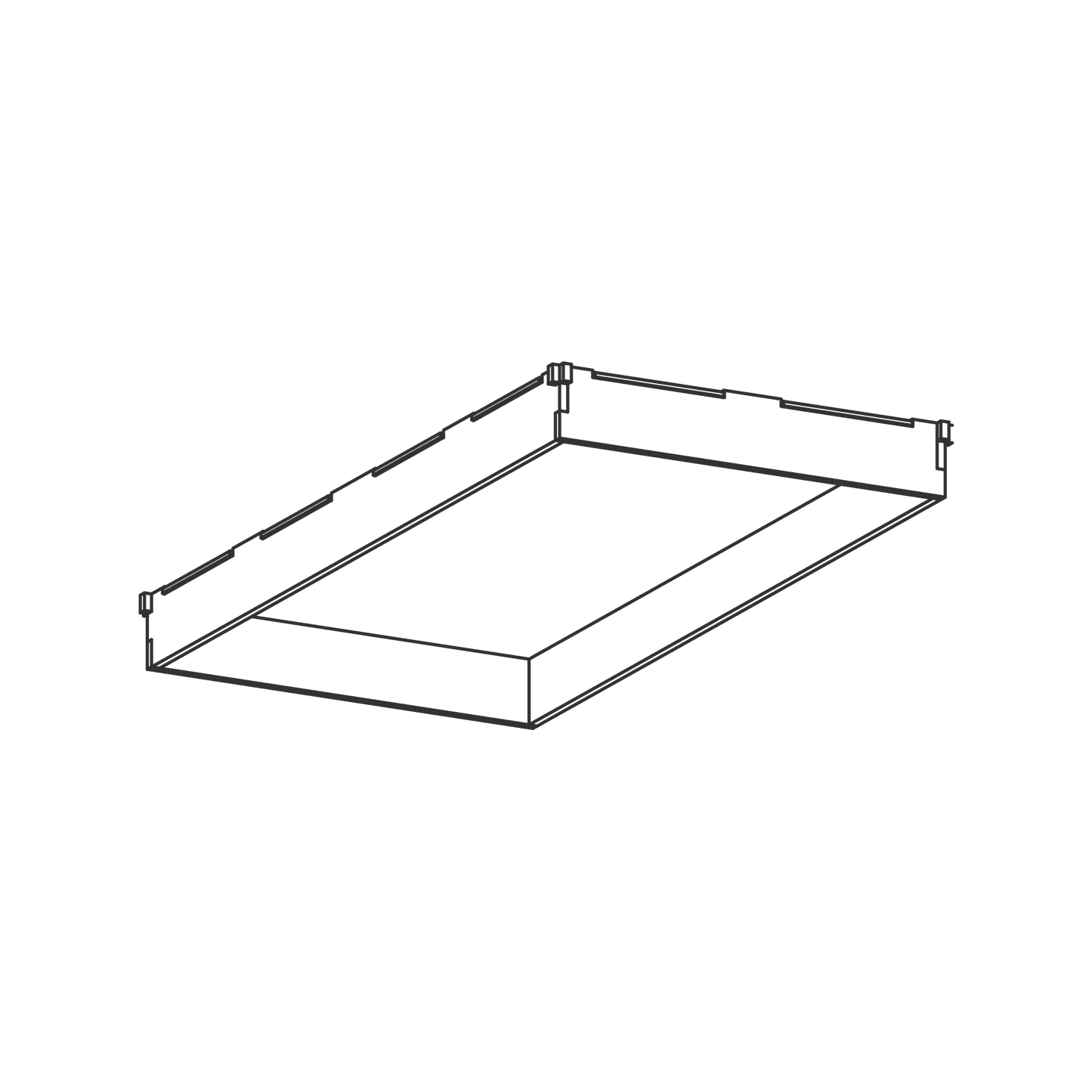 Autex Grid Ceiling Tiles - Rectangle (Sold in Packs)