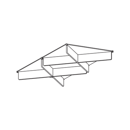 Autex Grid Ceiling Tiles - Rectangle (Sold in Packs)