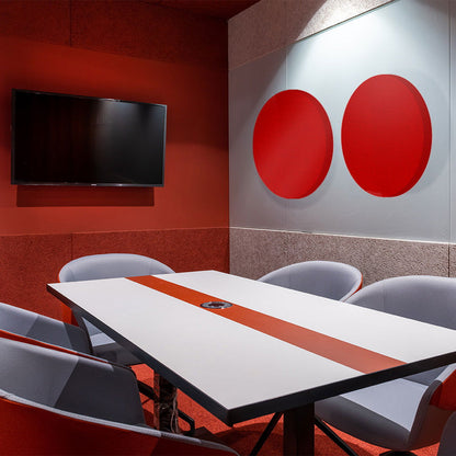 MuffleStick Circle Self-Adhesive Acoustic Panel - Muffle Acoustics Limited