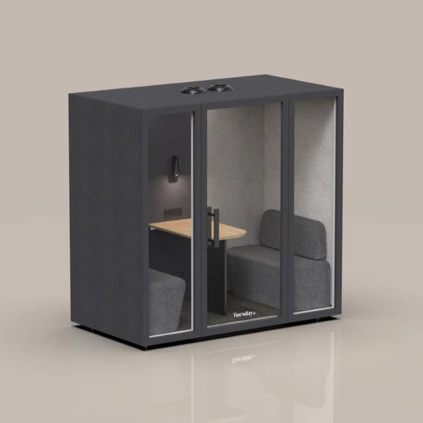Bureau Tuesday Booth 2.0 Office Pod - Large – Muffle Acoustics Limited