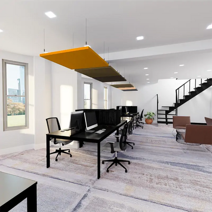 MuffleRaft | Square Acoustic Ceiling Raft
